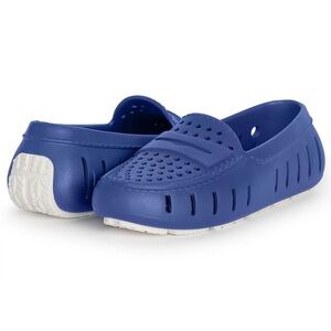 FLOAFERS Navy & White Classic Posh Driver 2.0 Waterproof Driving Shoe | Size 10